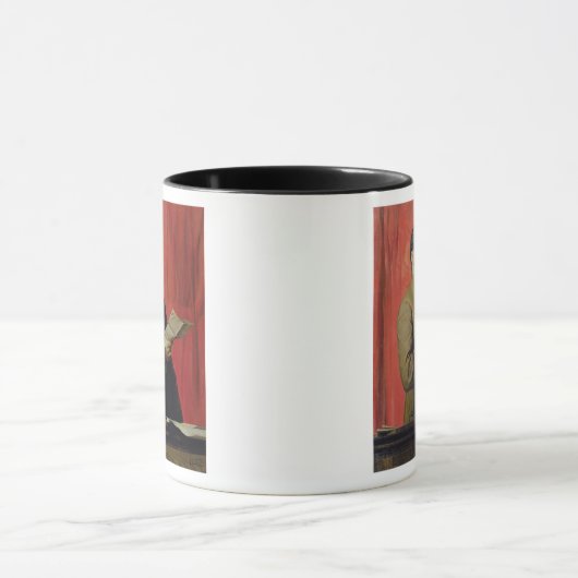 Porträt von Josif Stalin, 1933 Tasse (Zentrum)