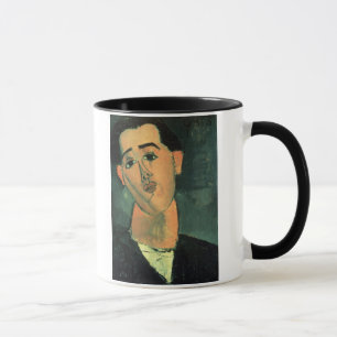 Porträt von Juan Gris (1887-1927) 1915 (Öl kann an Tasse