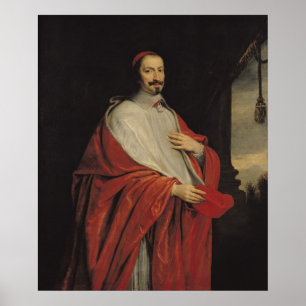Porträt von Jules Mazarin Poster