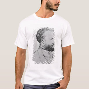 Porträt von Jules Verne d T-Shirt