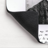 Porträt von Jules Verne Mousepad (Ecke)