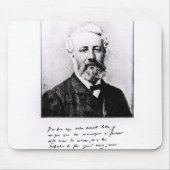 Porträt von Jules Verne Mousepad (Vorne)