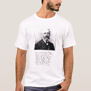 Porträt von Jules Verne T-Shirt