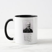 Porträt von Jules Verne Tasse (Links)