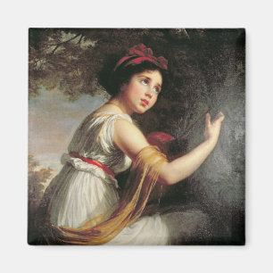 Porträt von Julie Le Brun, c.1797 Magnet