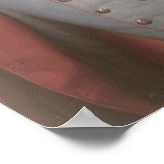 Porträt von Kaiser Franz Joseph von Österreich Poster (Ecke)