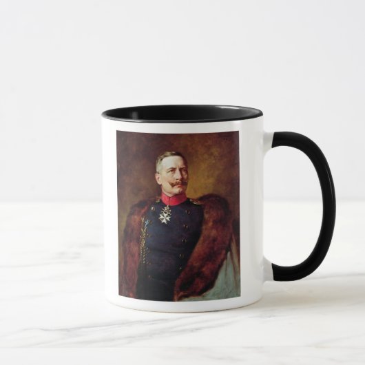 Porträt von Kaiser Wilhelm Ii Tasse (Rechts)