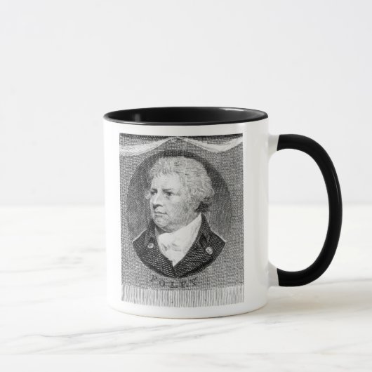 Porträt von Kapitän Thomas Foley Tasse (Rechts)