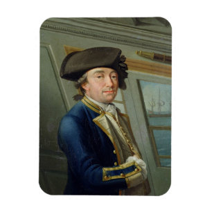 Porträt von Kapitän William Locker (1731-1800) 176 Magnet