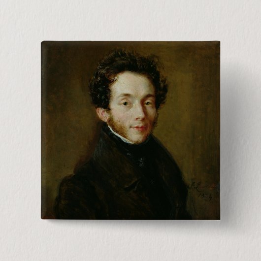 Porträt von Karl Maria Friedrich Ernst von Button (Vorderseite)