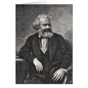 Porträt von Karl Marx 1857