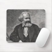 Porträt von Karl Marx 1857 Mousepad (Mit Mouse)
