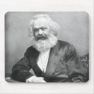 Porträt von Karl Marx Mousepad