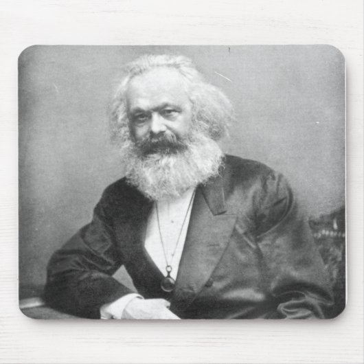 Porträt von Karl Marx Mousepad (Vorne)