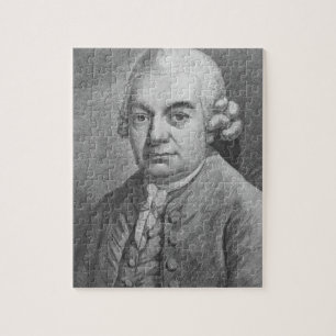 Porträt von Karl Philipp Emanuel Bach (1714-88) ( Puzzle