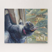 Porträt von Katze Puzzle (Horizontal)