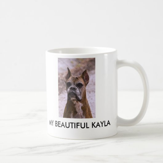 PORTRÄT VON KAYLA 4-19-10 KAFFEETASSE (Rechts)
