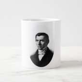 Porträt von klassischem liberalem Frederic Bastiat Jumbo-Tasse (Vorderseite)
