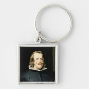 Porträt von Kleid Philip IV vor Gericht, 1655 Schlüsselanhänger