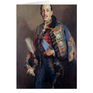 Porträt von König Alfonso XIII von Spanien, 1927
