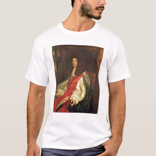 Porträt von König Charles II, c.1660-65 T-Shirt (Vorderseite)