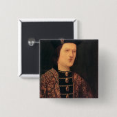 Porträt von König Edward IV von England Button (Vorne & Hinten)