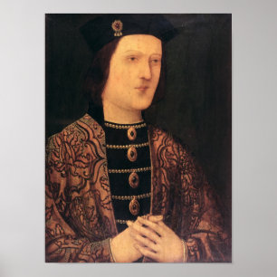 Porträt von König Edward IV von England Poster