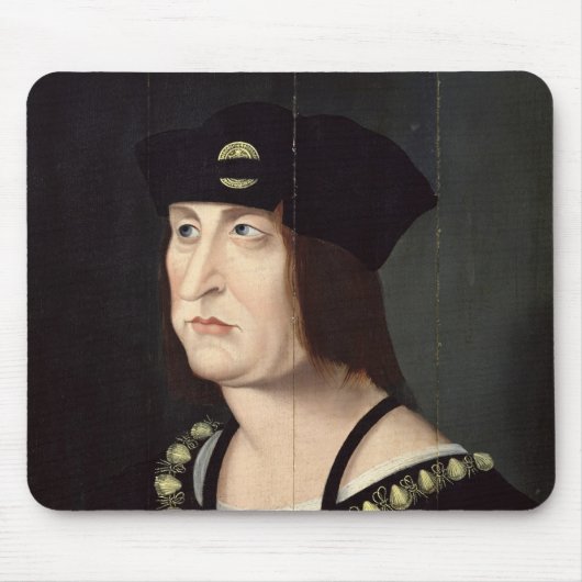 Porträt von König Louis-XII von Frankreich Mousepad (Vorne)