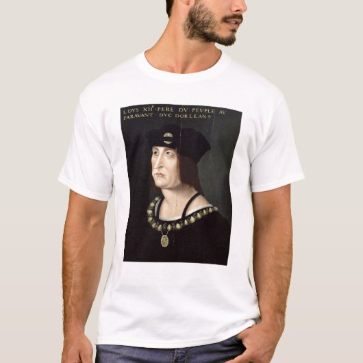 Porträt von König Louis-XII von Frankreich T-Shirt (Vorderseite)