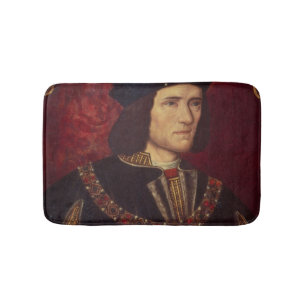 Porträt von König Richard III Badematte