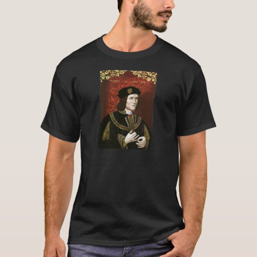 Porträt von König Richard III T-Shirt (Vorderseite)