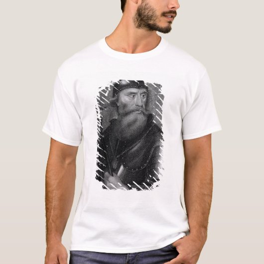 Porträt von König Robert I von Schottland T-Shirt (Vorderseite)