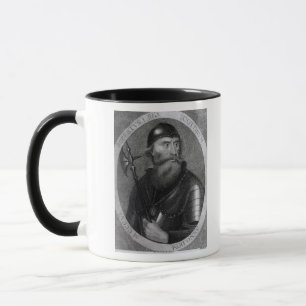 Porträt von König Robert I von Schottland Tasse