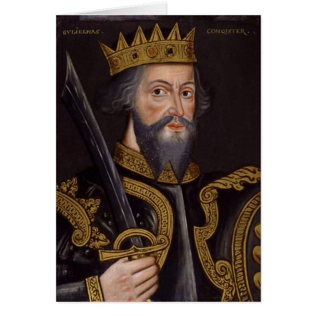 Porträt von König William I The Conqueror (Vorne)