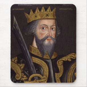 Porträt von König William I The Conqueror Mousepad