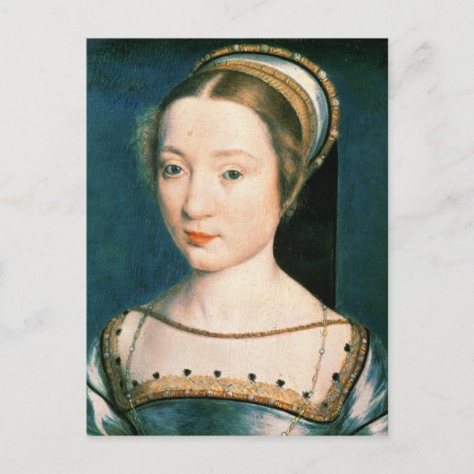 Porträt von Königin Claude Postkarte (Vorderseite)