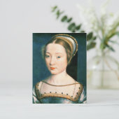 Porträt von Königin Claude Postkarte (Stehend Vorderseite)