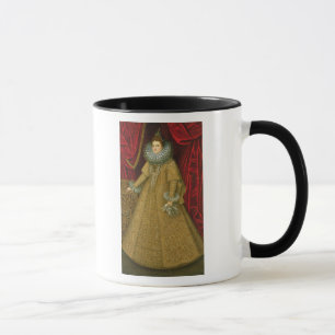 Porträt von Königinisabellfarbe Clara Eugenia Tasse