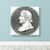 Porträt von Konstantin dem Großen Leinwanddruck (Insitu (Holzboden))