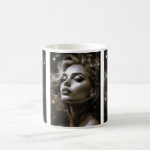 Porträt von kosmischer Schönheit. Kaffeetasse (Mittel)