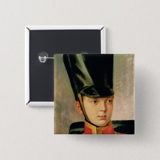 Porträt von Kronprinze Alexander Button (Vorne & Hinten)