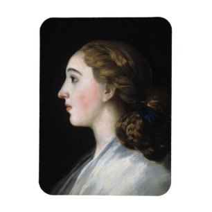 Porträt von Kunst Maria Teresa de Vallabriga Goya Magnet