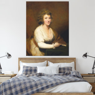 Porträt von Lady Nasmyth Leinwanddruck