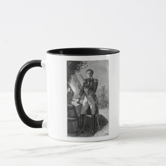 Porträt von Laurent de Gouvion Heilig-Cyr Tasse (Links)