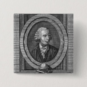 Porträt von Leonard Euler Button