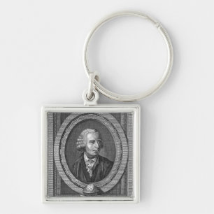 Porträt von Leonard Euler Schlüsselanhänger