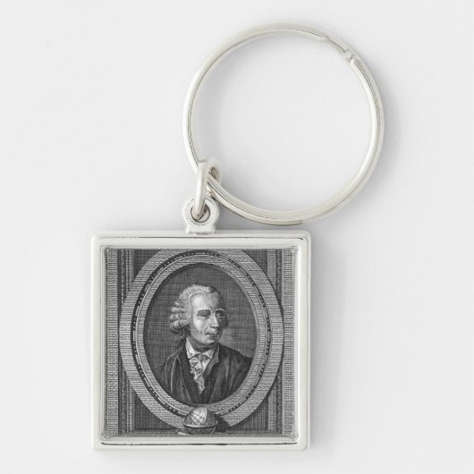 Porträt von Leonard Euler Schlüsselanhänger (Vorne)