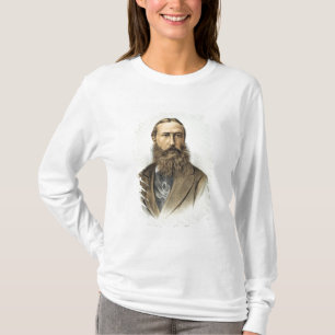Porträt von Leopold II (1835-1909), König von T-Shirt