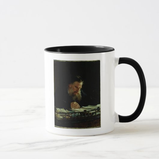Porträt von Lev Tolstoy Tasse (Rechts)