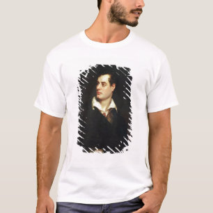 Porträt von Lord Byron (1788-1824) (Öl auf T-Shirt